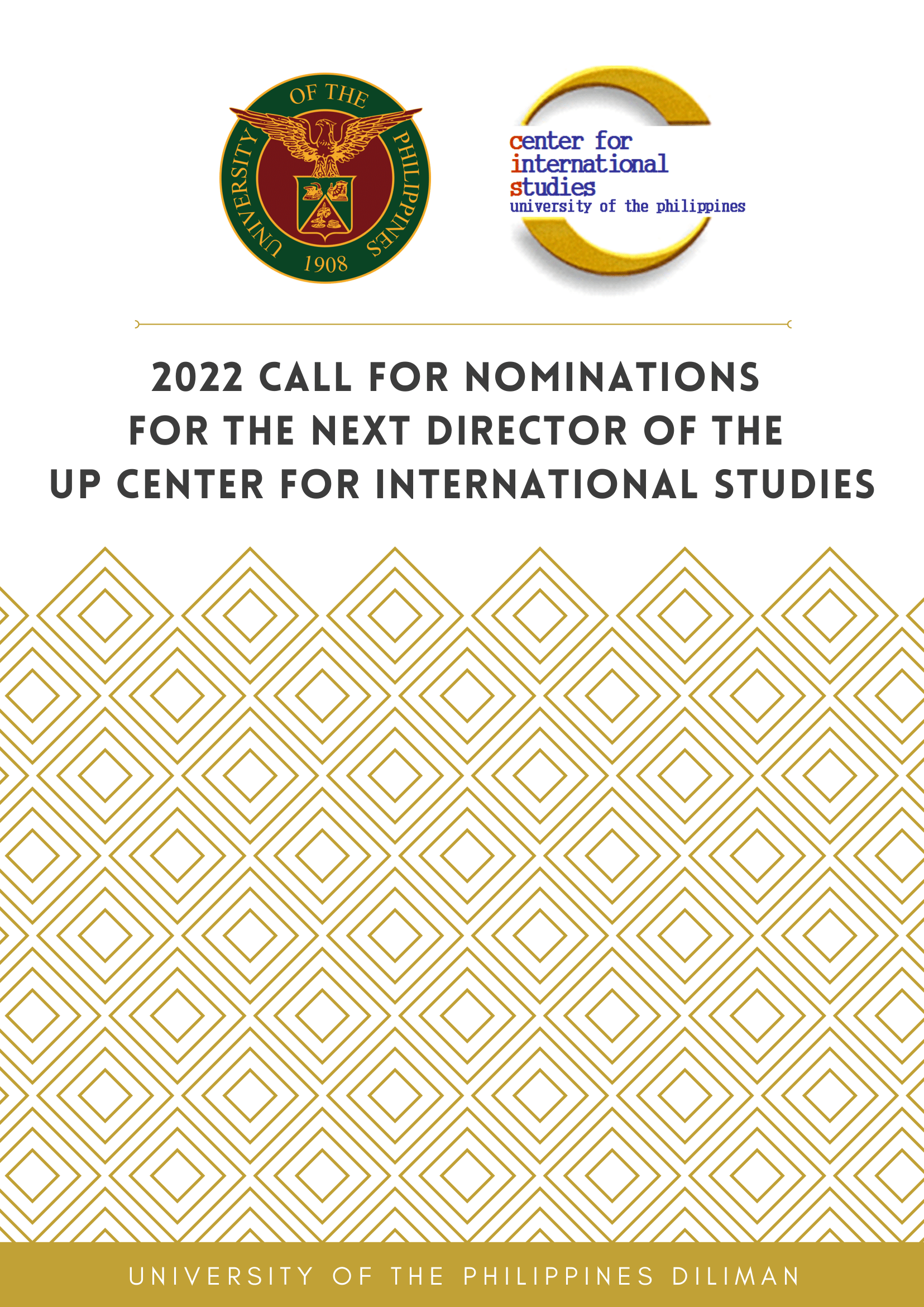 Nominations 2022 UP CIS Director Poster 1
